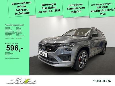 Gebraucht Skoda Kodiaq RS 245 PS (180 kW) 2023 Graphitegrau metallic SUV