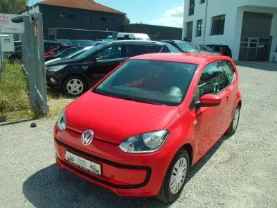 Gebraucht VW up! move up! 60 PS (44 kW) 2014 Rot Kleinwagen