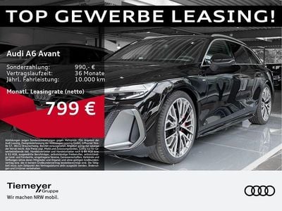 Neu Audi A6 S-Line 367 PS (269 kW) 2025 Schwarz Kombi