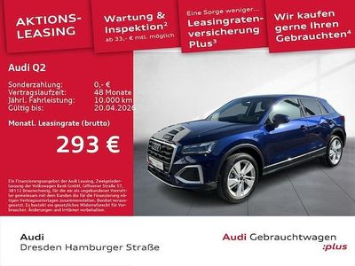 Gebraucht Audi Q2 Advanced Plus 150 PS (110 kW) 2025 Blau SUV