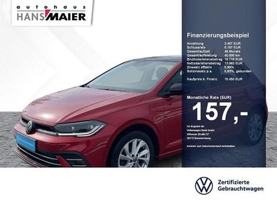 Usata VW Polo IQ Drive 95 CV (69 kW) 2022 Rosso Utilitaria