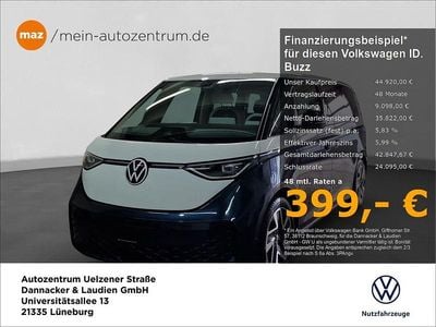 Gebraucht VW ID. Buzz Pro 150 kW (204 PS) 2022 Blau Van / Kleinbus