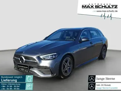 Gebraucht Mercedes C200 AMG line 204 PS (150 kW) 2024 Grau Kombi