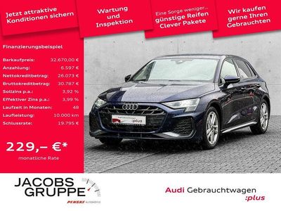 Second-hand Audi A3 S-Line 150 CP (110 kW) 2025 Albastru Berlinǎ