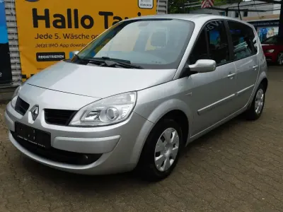 Gebraucht Renault Scénic II Avantage 111 PS (81 kW) 2008 Platingrau Van / Kleinbus