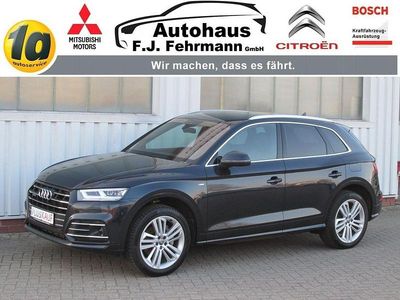 Gebraucht Audi Q5 S-Line 252 PS (185 kW) 2021 Mondscheinblau (metallic) SUV