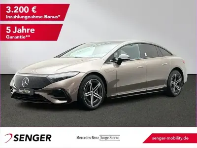 Gebraucht Mercedes EQS500 AMG 330 kW (449 PS) 2024 Metalliclack samtbraun metalli Limousine