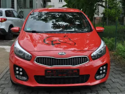 Gebraucht Kia Ceed GT GT-Line 136 PS (100 kW) 2017 Rot Limousine