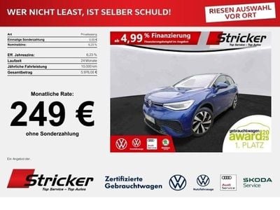 Gebraucht VW ID.5 Pro 150 kW (204 PS) 2023 Blue dusk metallic (metallic) SUV
