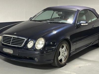 Gebraucht Mercedes CLK430 AMG 279 PS (205 kW) 2002 Blau Cabrio