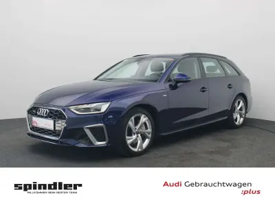 Gebraucht Audi A4 S-Line 204 PS (150 kW) 2022 Navarrablau metallic Kombi