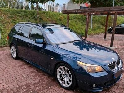 Second-hand BMW 520 M Sport 163 CP (119 kW) 2007 Albastru Break