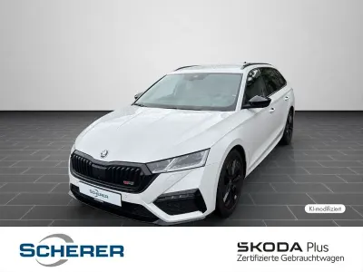Gebraucht Skoda Octavia RS 200 PS (147 kW) 2024 Candyweiß Kombi
