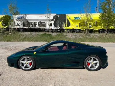 Second-hand Ferrari 360 400 CP (294 kW) 2002 Verde Coupe