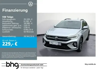 Gebraucht VW Taigo R-line 150 PS (110 kW) 2025 Reflexsilber metallic SUV