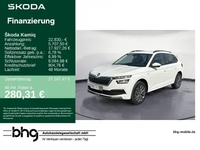 Gebraucht Skoda Kamiq Ambition 110 PS (80 kW) 2023 Weiß SUV