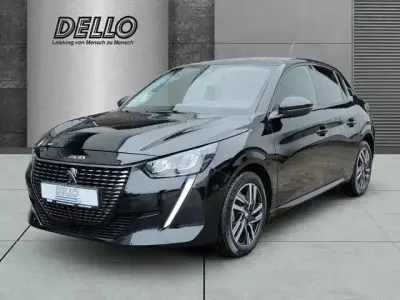 Gebraucht Peugeot 208 Allure 101 PS (74 kW) 2023 Lackierung schwarz perla nera/ Kleinwagen