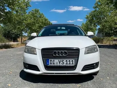 Gebraucht Audi A3 Ambition 102 PS (75 kW) 2008 Weiß Kleinwagen