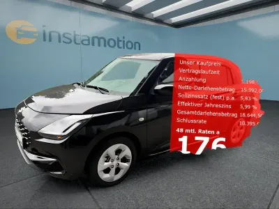 Neu Suzuki Swift 82 PS (60 kW) 2026 Schwarz Kleinwagen