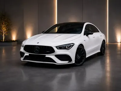 Gebraucht Mercedes CLA35 AMG AMG 306 PS (225 kW) 2020 Weiß Limousine
