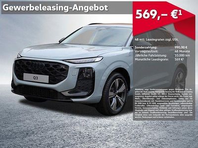 Neu Audi Q3 S-Line 150 PS (110 kW) 2026 Pfeilgrau perleffekt SUV