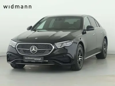 Gebraucht Mercedes E300 AMG line 313 PS (230 kW) 2025 Obsidianschwarz metallic Limousine