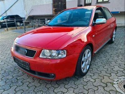 gebraucht Audi S3 1. Deutsche Hand Laserrot Xenon Mod 2001