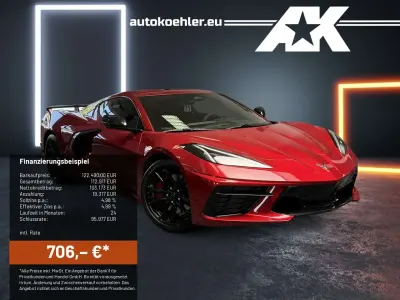 Neu Corvette C8 495 PS (364 kW) 2026 Rot Coupé
