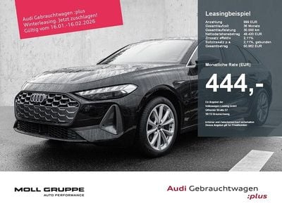 Mythosschwarz metallic Gebraucht 2025 Audi A5 Advanced Kombi | 47.760 € (Superpreis)
