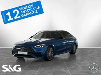 Gebraucht Mercedes C220 AMG 200 PS (147 kW) 2025 Metalliclack spektralblau Limousine