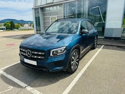 Brugt Mercedes GLB250 AMG 224 HK (164 kW) 2021 Blå SUV