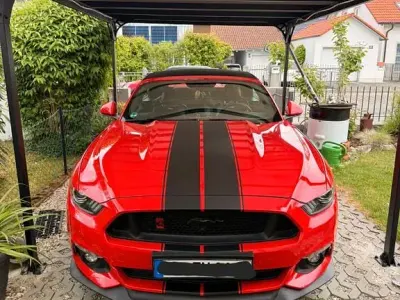 Gebraucht Ford Mustang GT 421 PS (309 kW) 2017 Rot Cabrio