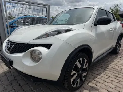 Używany Nissan Juke Acenta 110 KM (80 kW) 2014 Biały SUV