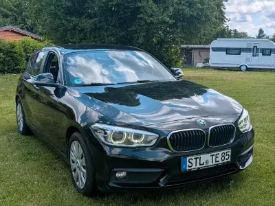 Gebraucht BMW 116 Efficient Dynamics 116 PS (85 kW) 2015 Schwarz Kleinwagen