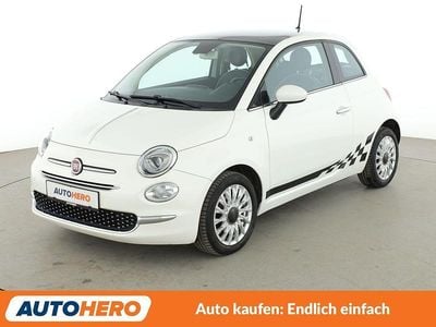 Gebraucht Fiat 500 Lounge 69 PS (50 kW) 2017 Weiß Kleinwagen