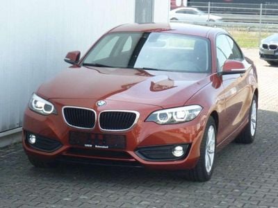 Gebraucht BMW 220 Advantage 184 PS (135 kW) 2017 Sunset orange metall Coupé