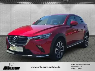 Gebraucht Mazda CX-3 Selection 121 PS (88 kW) 2021 Magmarot metallic SUV