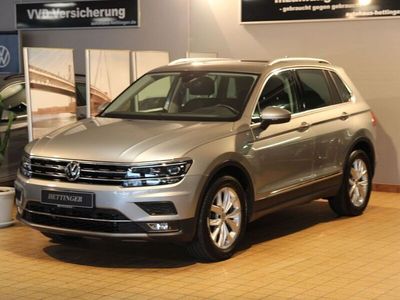 Tungsten silver metallic Gebraucht 2020 VW Tiguan Highline SUV | 29.950 € (Fairer Preis)