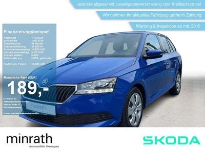 Gebraucht Skoda Fabia Active 60 PS (44 kW) 2021 Blau Kombi