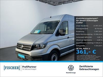 Gebraucht VW Crafter 102 PS (75 kW) 2019 Silber Van