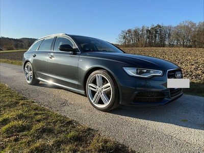 Gebraucht Audi A6 S-Line 245 PS (180 kW) 2014 Blau Kombi