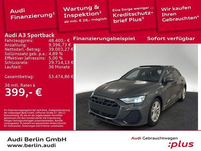 Gebraucht Audi A3 S-Line 150 PS (110 kW) 2025 Daytonagrau perleffekt Limousine