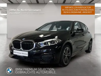 Gebraucht BMW 118 Sport Line 136 PS (100 kW) 2022 Schwarz Kleinwagen
