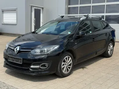 Gebraucht Renault Mégane GrandTour LIMITED 110 PS (80 kW) 2015 Sternenschwarz Kombi