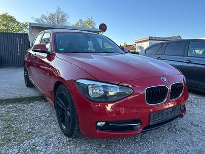 Second-hand BMW 118 Sport Line 143 CP (105 kW) 2012 Roșu Hatchback