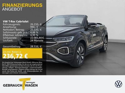 VW T-Roc Cabriolet