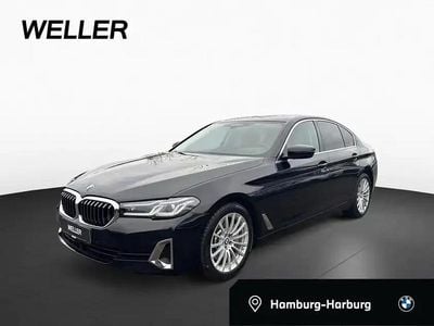 Black sapphire (schwarz) Gebraucht 2021 BMW 530 Luxury Line Limousine | 34.950 € (Guter Preis)