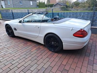 Gebraucht Mercedes SL500 306 PS (225 kW) 2003 Weiß Cabrio