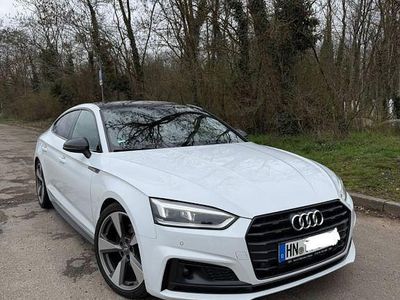 Gebraucht Audi A5 Sportback Design 190 PS (139 kW) 2019 Weiß Kleinwagen