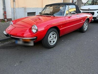 Gebraucht Alfa Romeo Spider 126 PS (92 kW) 1988 Rot Cabrio